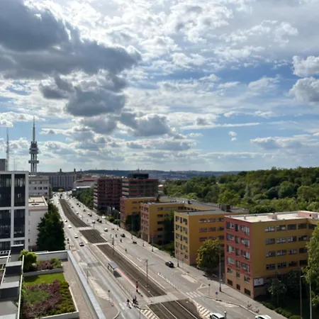 Family With The View Of The Old Town With Free Parking Appartement