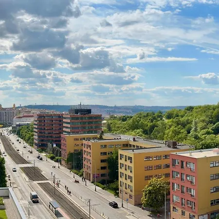 Appartamento Family With The View Of The Old Town With Free Parking Praga