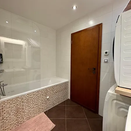 Garden Towers Panoramic View Free Parking Apartment Prague