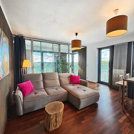 Garden Towers Panoramic View Free Parking * Praga